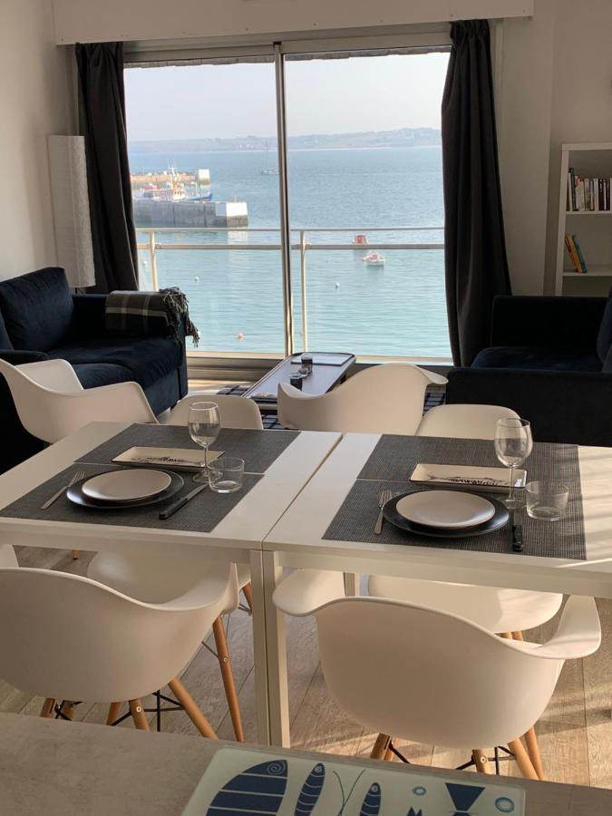 Appartement Design VIII - Port Rosmeur - Sublime Vue Mer Douarnenez Exterior foto