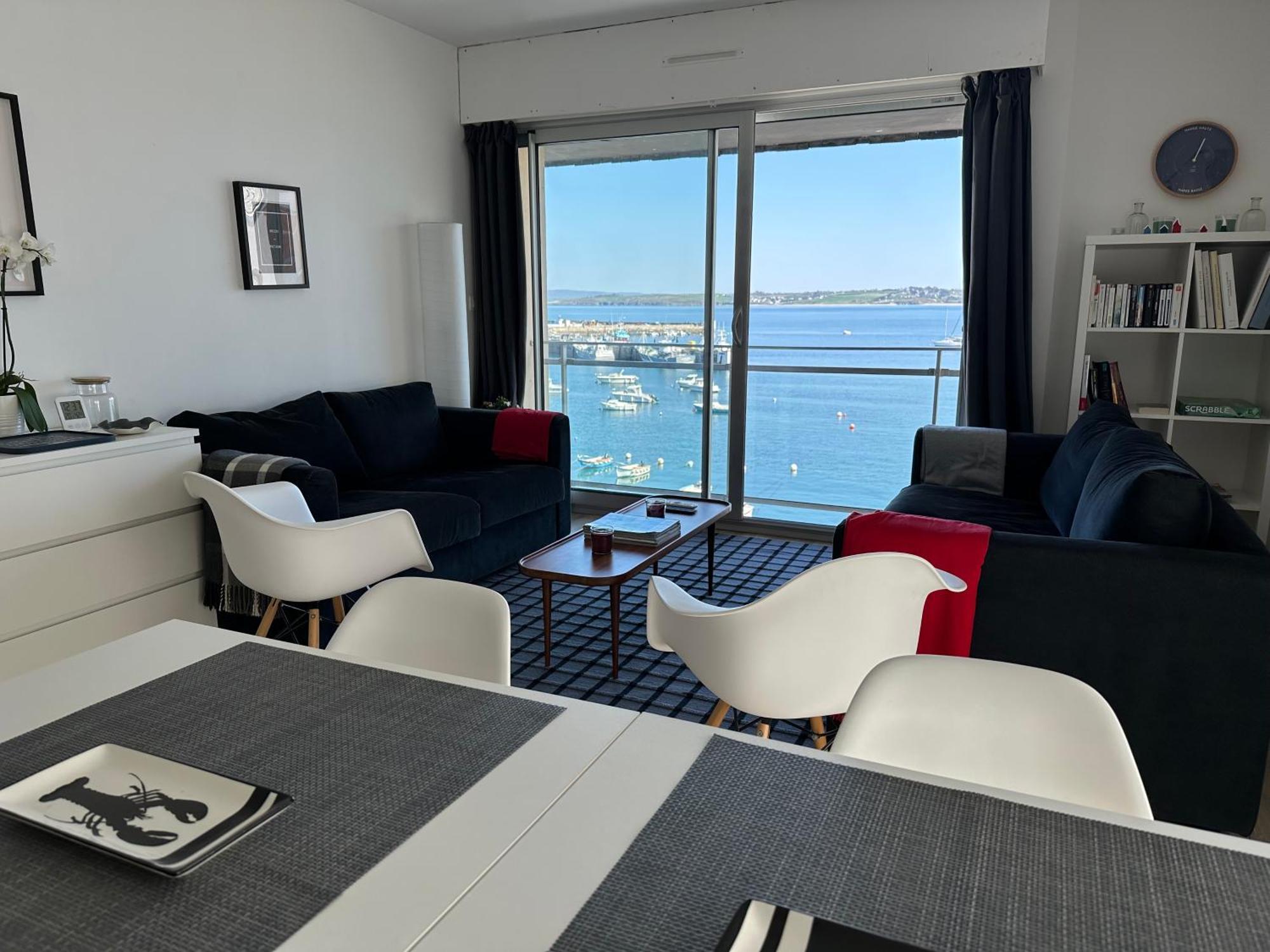 Appartement Design VIII - Port Rosmeur - Sublime Vue Mer Douarnenez Exterior foto