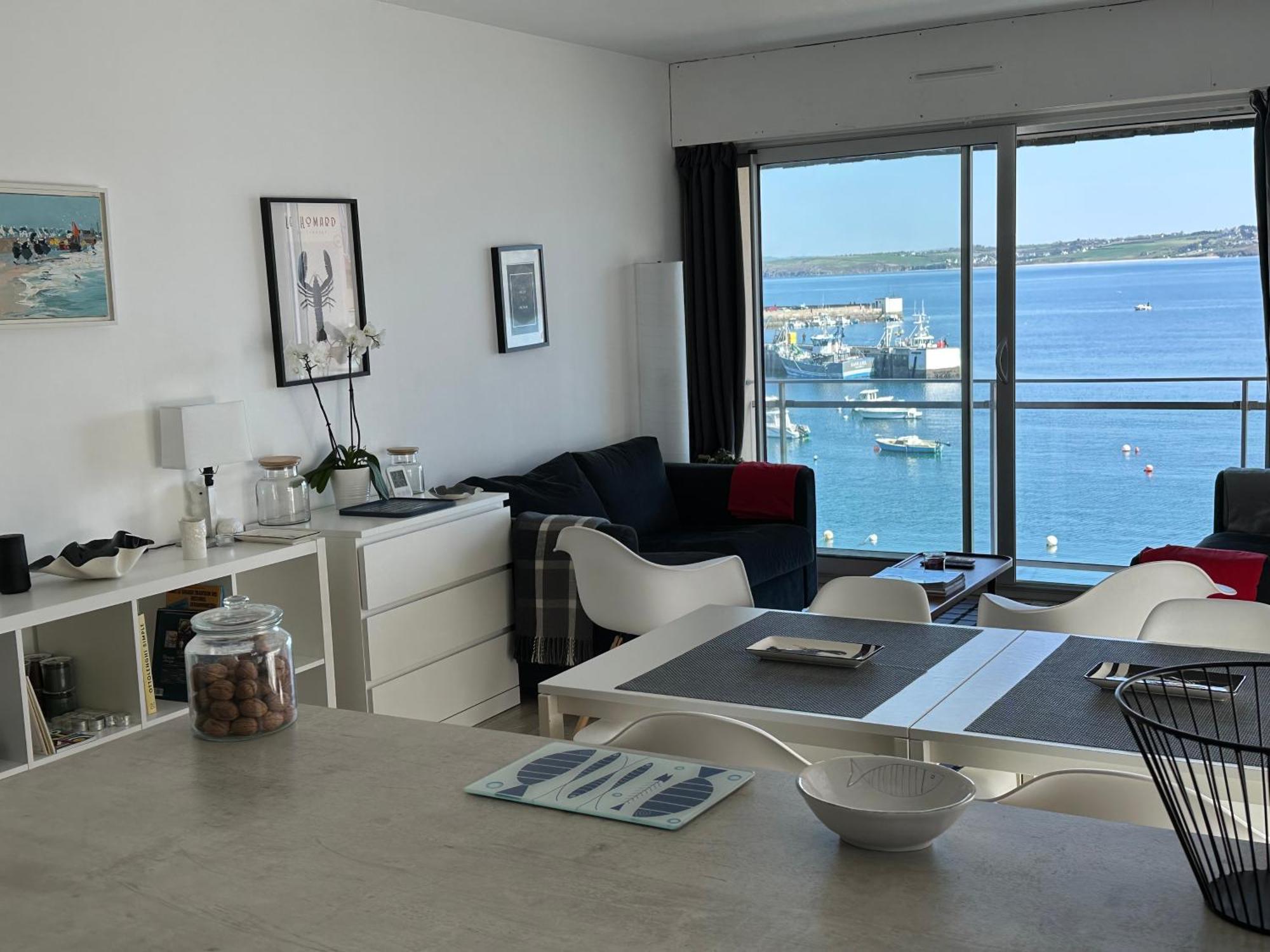 Appartement Design VIII - Port Rosmeur - Sublime Vue Mer Douarnenez Exterior foto